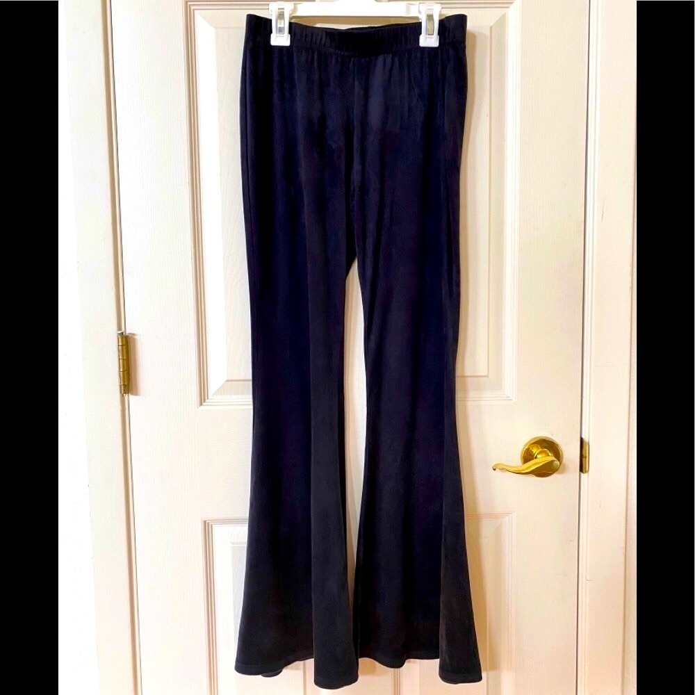 SUN&SHADOW BLACK BELL PANTS,  S